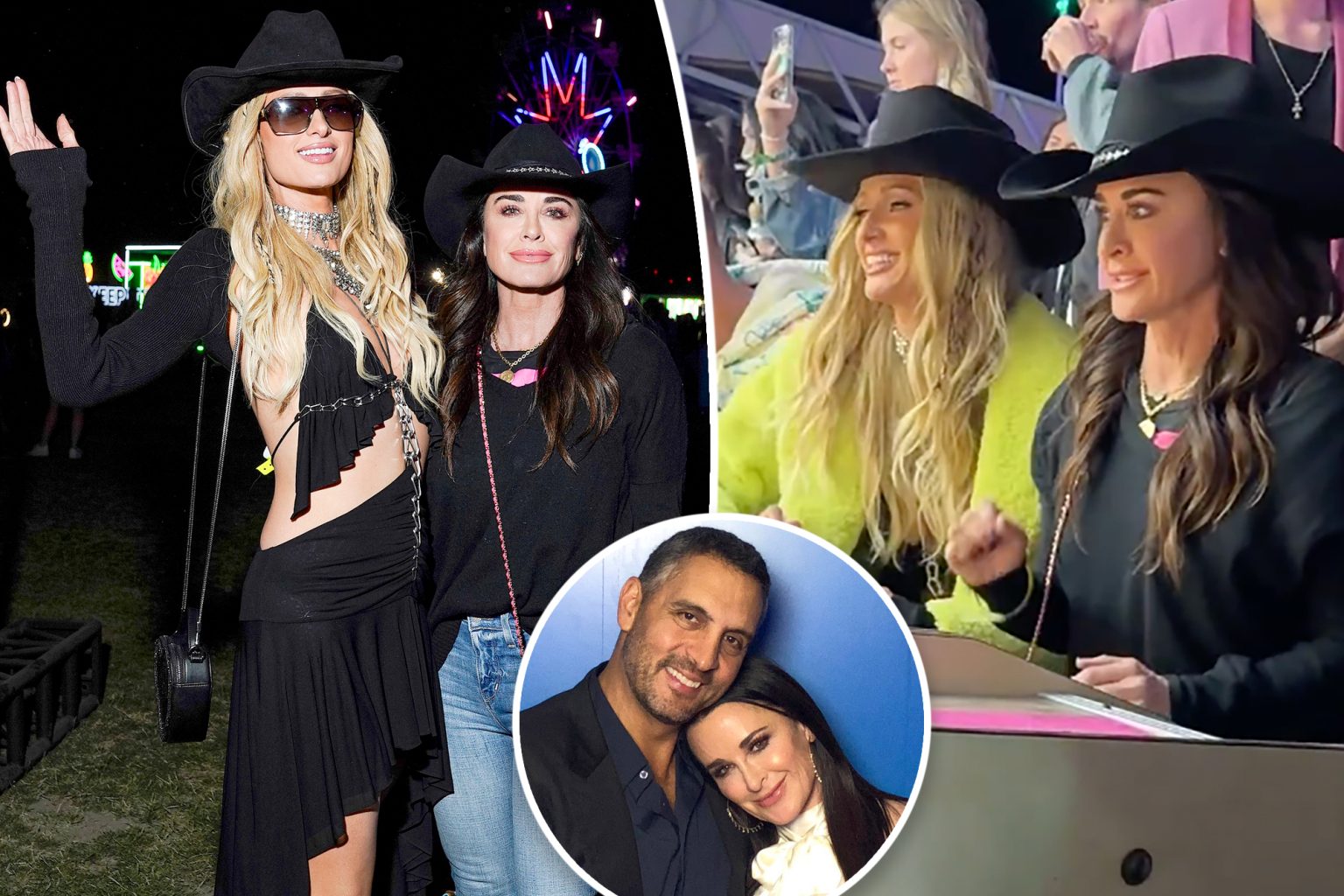 Kyle Richards parties with Paris Hilton at Coachella after niece ...